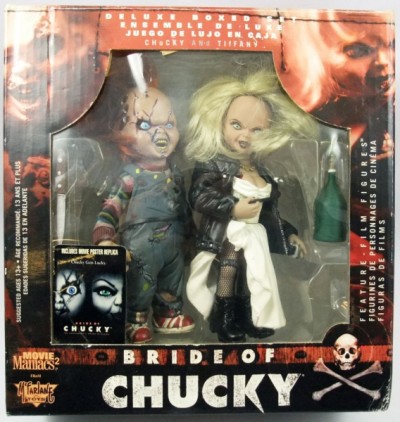 Figurines Chucky & Tiffany - Bride of Chucky Movie Maniacs 2  - Figurine
