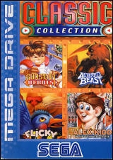 Classic Collection : Gunstar Heroes, Altered Beast, Alex Kidd et Flicky en boîte - Megadrive
