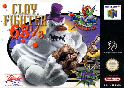 Clay fighter 63 1 3 - Nintendo 64