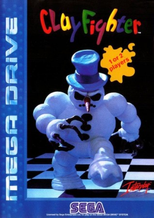 Clay Fighter en boîte - Megadrive