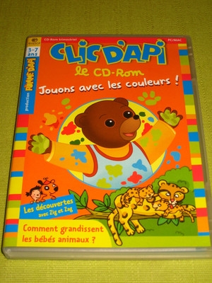 Clic d api jouons avec les couleurs - Jeux PC