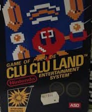Clu Clu Land ASD en boîte  - NES