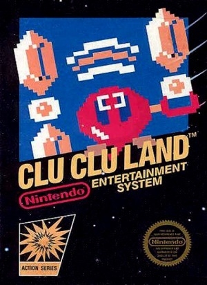 Clu Clu Land en boîte - NES