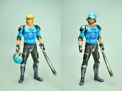 Figurine Cobra The Space Pirate Rugball Player - Version Bleue - Figurine
