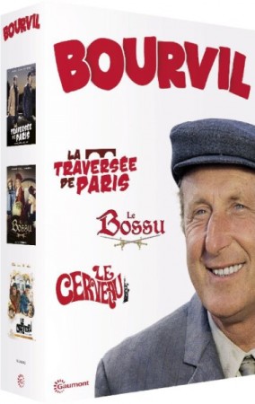 Coffret Bourvil (la traversée de paris + le bossu + le cerveau) - DVD
