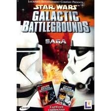 Coffret collector star wars galactic battlegrounds saga jeu add on - Jeux PC