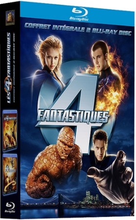 Les 4 Fantastiques - Coffret intégrale - BluRay