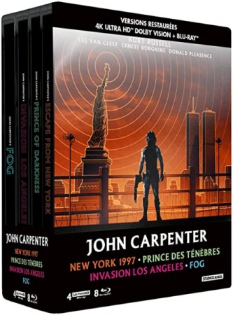 Coffret John Carpenter 4K - BluRay