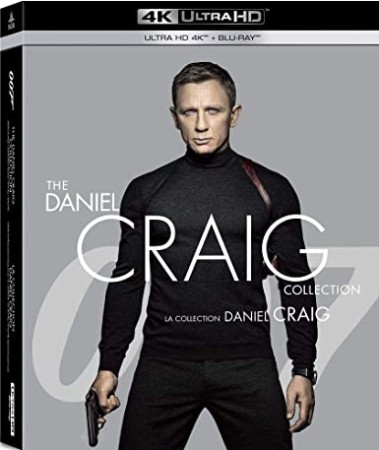 James Bond 007 : La Collection Daniel Craig 4K - BluRay