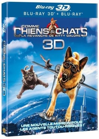 Comme Chiens & Chats - La revanche de Kitty Galore 3D - BluRay