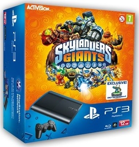 Console Playstation 3 Ultra Slim (12 Go) et Skylanders Giants - Playstation 3