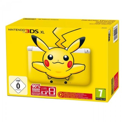 Console Nintendo 3DS XL - Édition Limitée Jaune Pikachu en boîte  - 3DS