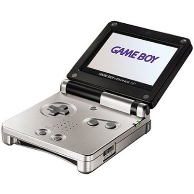 Console Game Boy Advance SP - Platinum/Onyx (import USA) - Game Boy Advance