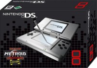 Console Argent et Demo Metroid - DS