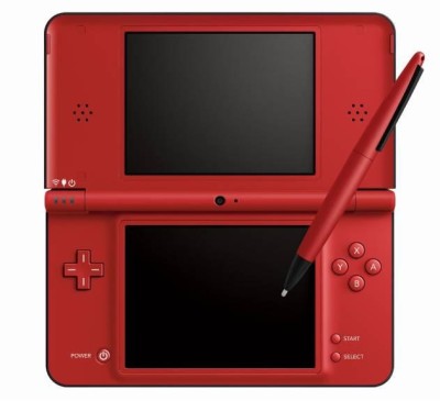 Console DSI XL Rouge - 25ème anniversaire Mario - DS