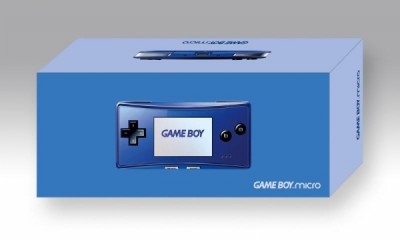 Console Game Boy Advance Micro Bleue en boîte - Game Boy Advance