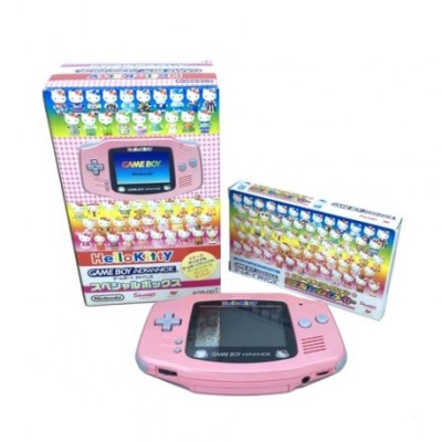 Console Game Boy Advance Rose Hello Kitty (import japonais) en boîte  - Game Boy Advance