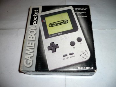 Console Game Boy Pocket Grise en boîte - Game Boy