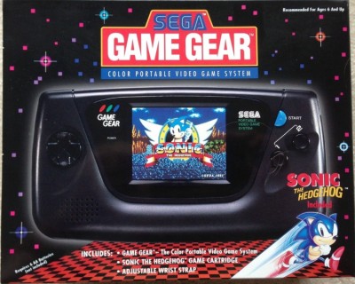 Console Game Gear et Sonic (import USA) en boîte  - Game Gear
