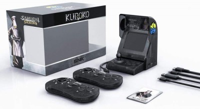 Console Neo Geo Mini Noire Samurai Shodown - Kuroko en boîte  - Neo Geo