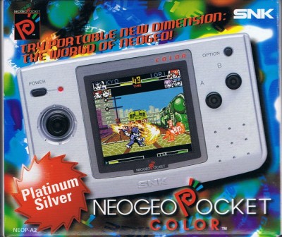 Console Neo Geo Pocket Color Silver en boîte - Neo Geo Pocket couleur