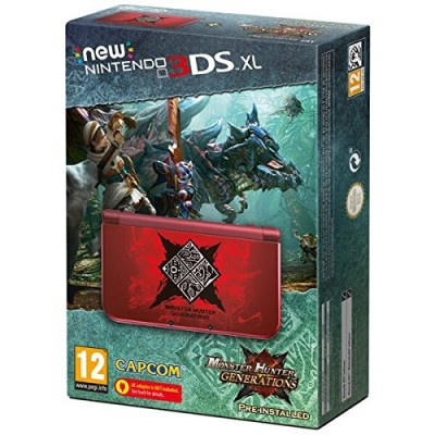 Console New Nintendo 3DS XL - Édition Limitée Monster Hunter Generations en boîte  - 3DS