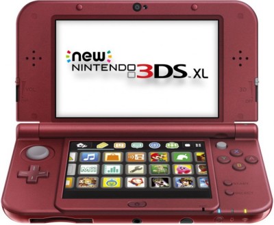 Console New Nintendo 3DS XL Rouge   - 3DS