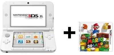 Console Nintendo 3DS XL Blanche + Super Mario 3D Land - 3DS