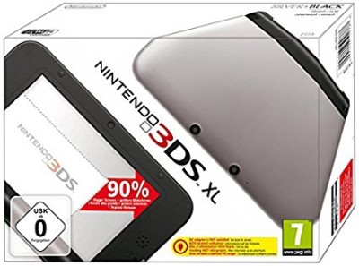 Console Nintendo 3DS XL Grise & Noire en boîte  - 3DS