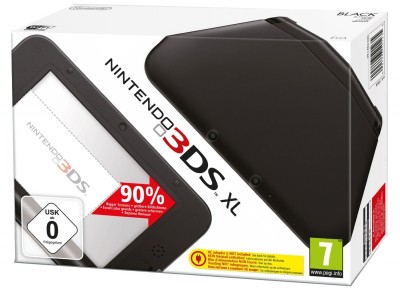 Console Nintendo 3DS XL Noire en boîte - 3DS