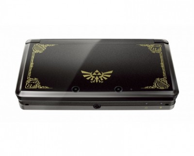 Console Nintendo 3DS Noire - Edition Limitée 25ème anniversaire Zelda (sans jeu) - 3DS