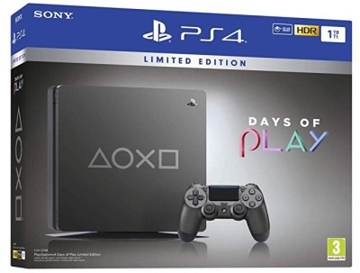 Console Playstation 4 Slim (1 To) Days of Play Special Edition en boîte  - Playstation 4 