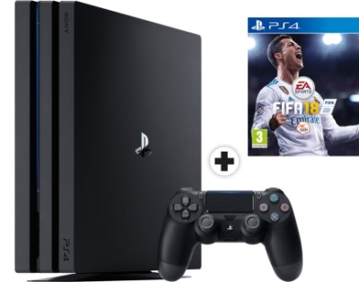 Console Playstation 4 Slim (1 To) et FIFA 18  - Playstation 4 