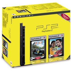 Console PS Two et F1 06 et PES 2008 en boîte  - Playstation 2