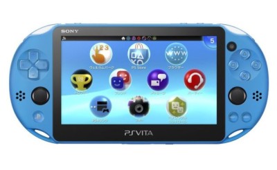 Console PS Vita 2000 Aqua Blue Wi-Fi (32 Go) (import japonais)  - Playstation Vita