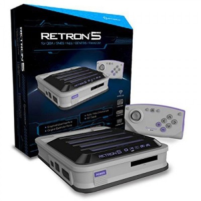 Console Retron 5 Grise en boîte  - Divers rétro
