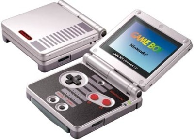 Console Game Boy Advance SP Nes Edition en boîte - Game Boy Advance
