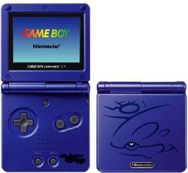 Console Game Boy Advance SP Pokemon Bleue (En Boîte) - Game Boy Advance