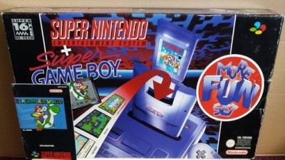 Console Super Nintendo avec Super Game Boy et Super Mario World - Super Nintendo