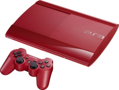 Console Playstation 3 Ultra Slim (12 Go) - Rouge - Playstation 3
