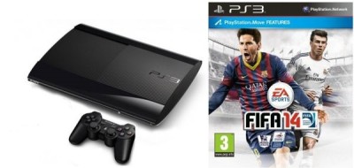 Console Playstation 3 Ultra Slim (500 Go) et Fifa 14 - Playstation 3