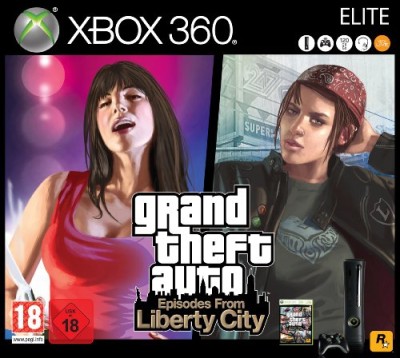 Console Xbox 360 Elite (120 Go) - GTA 4 Épisodes From Liberty City en boîte - Xbox 360