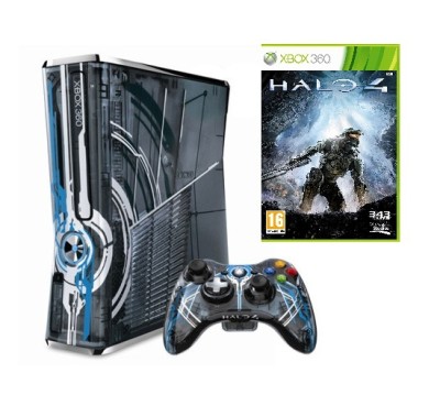 Console Xbox 360 (320 Go) - Edition Limitée Halo 4 (Avec Jeu) - Xbox 360