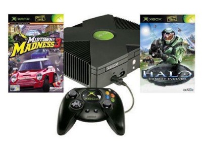 Console Xbox Edition Limitée Halo et Midtown Madness 3 - Xbox