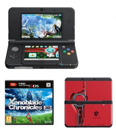 Console New Nintendo 3DS Noire et Xenoblade Chronicles - 3DS