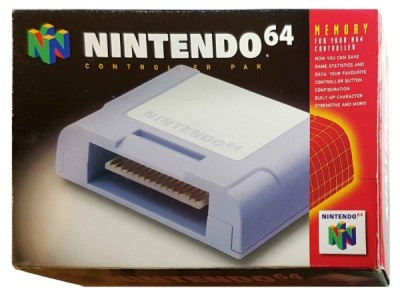 Controller Memory Pak en boîte  - Nintendo 64