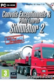 convois exceptionnels et poids lourds simulator 2 - Jeux PC