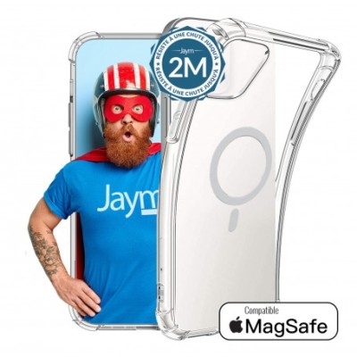 Coque Jaym Renforcée iPhone 14 Pro MAX (Compatible Magsafe) Transparente - Accessoires