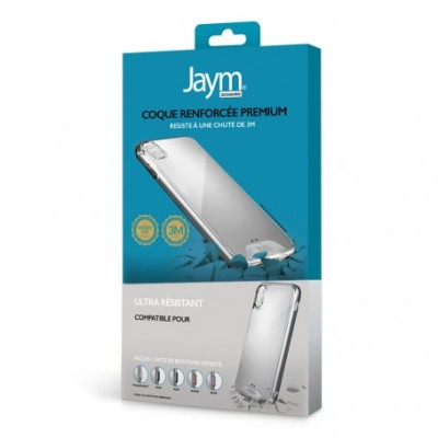 Coque Jaym Souple Renforcée iPhone 13 (Compatible Magsafe) *GARANTIE A VIE* Transparente - Coque