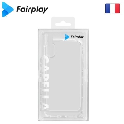 Coque transparente Fairplay pour iPhone 7/8/SE 2 et 3 - Multimedia